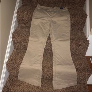 American Eagle Artist Flare Khaki Pants